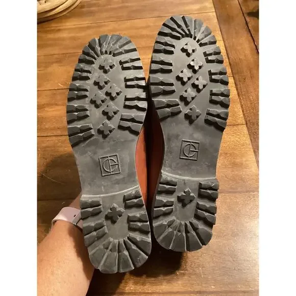 Women's Cole Haan Country Vtg 8 Shoes Brown Leather Slip On Flat Loafers D17937 - Picture 8 of 8